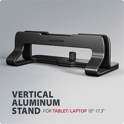 AXAGON STND-VB - vertical stand for laptops and tablets