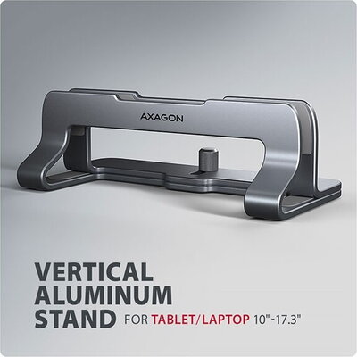 AXAGON STND-VG - vertical stand for laptops and tablets