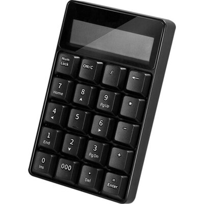 LogiLink NumPad 20 keys, Wireless, BT + calculator