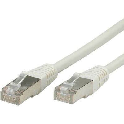 Patch cable FTP Cat. 5e 1m, Gray, Value 21.99.0101