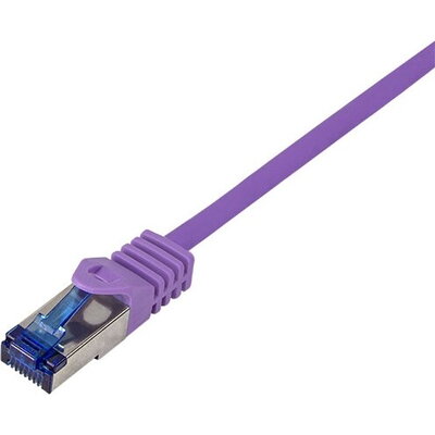 LogiLink Patch cable S/FTP Cat.6a 2m, Purple