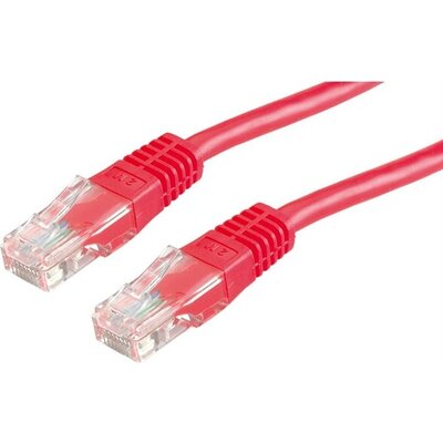 Roline Patch cable UTP Cat. 5e 15m, Red