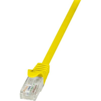 Patch cable UTP Cat. 6 0.5m, Yellow, CP2027U