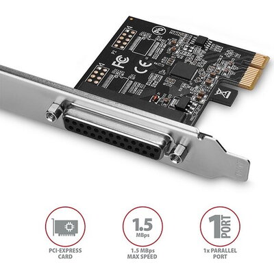 AXAGON PCEA-P1N - PCIe controller 1× parallel