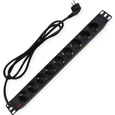 Roline PDU for Cabinet, 9x socket