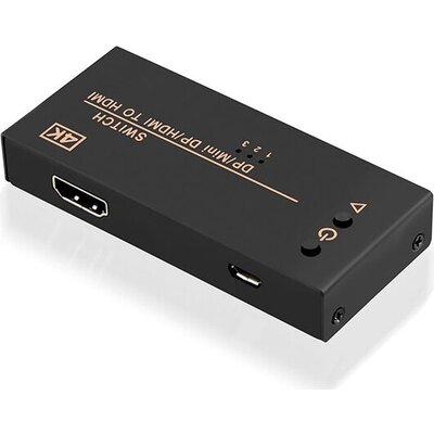 Roline Value Switch DP/Mini DP/HDMI to HDMI