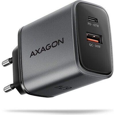 AXAGON ACU-PQ67 - PD3.0 & QC4+ 2xOUTPUTS wall charger 67W