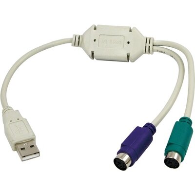 USB to 2xPS2 converter, AU0004A, LogiLink