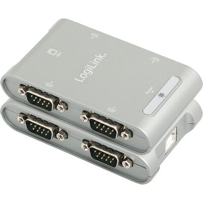 USB to 4xSERIAL DB9M converter, Logilink AU0032