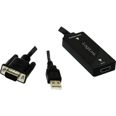 VGA&USB Audio to HDMI Converter, LogiLink CV0060