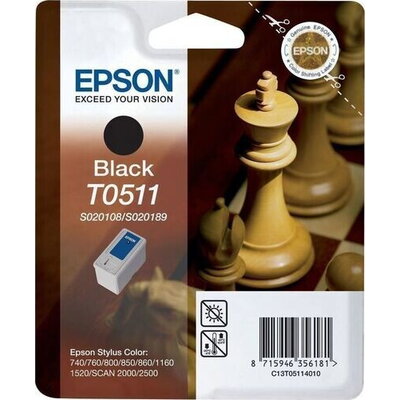 ГЛАВА ЗА EPSON STYLUS 740/760/800/850/860/1160/1520/SCAN 2000/2500 - S020108/S020189 - Black - C13T051140