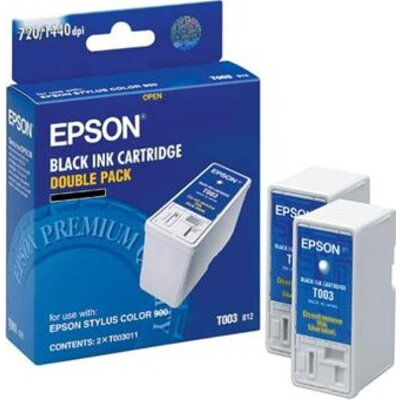 КОМПЛЕКТ 2 ГЛАВИ ЗА EPSON STYLUS COLOR 900/980N - Black - TWIN PACK - T003012