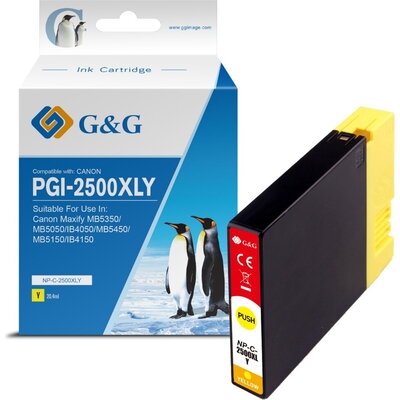 ГЛАВА ЗА CANON MAXIFY MB 5350/5050/IB 4050 - Yellow - ink cartridge - /2500/ - PGI-2500XLY (PGI2500XLY) - 9267B001 - P№ NP-C-250