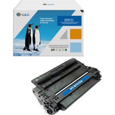 КАСЕТА ЗА HP LASER JET 5200 - Q7516X - 16X Black - NT-C7516XC G&G