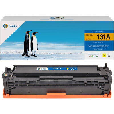 Тонер касета за HP - Yellow - CF212A / CRG-731Y - NT-CH212QFY - G&G