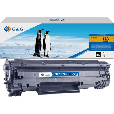 КАСЕТА ЗА HP P1566/P1606 - CE278A/CRG-128 (CRG128) - Black  - NT-CH278CJ-OA - G&G