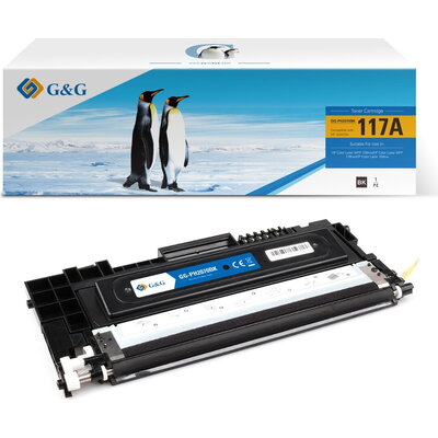 КАСЕТА (JUMBO) ЗА HP COLOR LASER MFP 179FNW/MFP 178NW/150NW - JUMBO - Black -  /117A/ - W2070A - P№ NT-PH2070BK - G&G