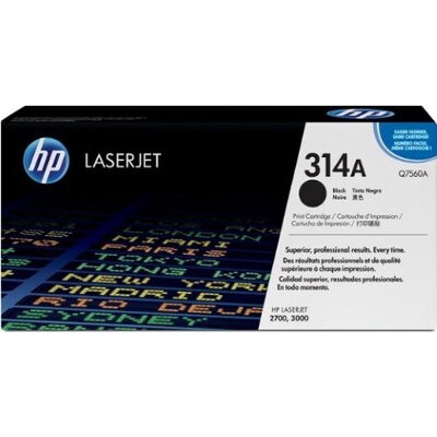 КАСЕТА ЗА HP COLOR LASER JET 3000/2700 - Black -  /314A/ - P№ Q7560A