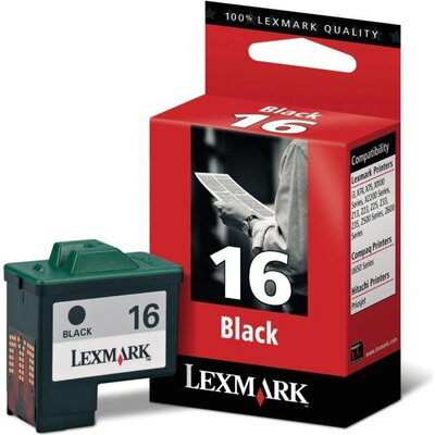 ГЛАВА ЗА LEXMARK ColorJetPrinter Z 13/23/33/615 - Black - HIGH CAPACITY - /16/ - P№ 10N0016E