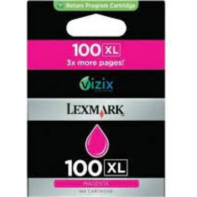 ГЛАВА ЗА LEXMARK S305/405/505/605/PRO 205/703/705/706/803/805/903/904/905 - Magenta - HIGH CAPACITY - Return program - /100XL/ -