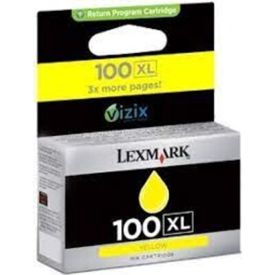 ГЛАВА ЗА LEXMARK S305/405/505/605/PRO 205/703/705/706/803/805/903/904/905 - Yellow - HIGH CAPACITY  - Return program - /100XL/ -