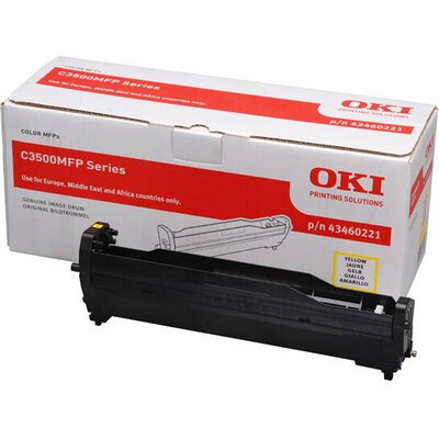 БАРАБАННА КАСЕТА ЗА OKI C 3520/3530/MC350/360 - Yellow - DRUM UNIT - P№ 43460221