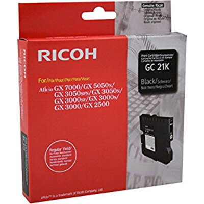 ГЛАВА ЗА RICOH GX 3000/3050N/5050N - Black - Gel Ink Cartridge - Type GC21K - P№ 405532