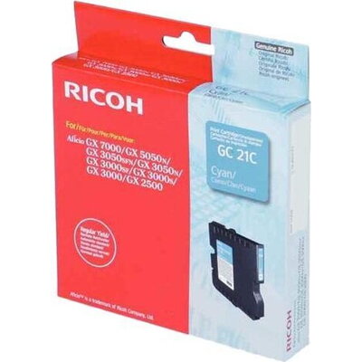 ГЛАВА ЗА RICOH GX 3000/3050N/5050N - Cyan - Gel Ink Cartridge - Type GC21C - P№ 405533