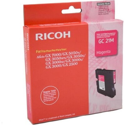 ГЛАВА ЗА RICOH GX 3000/3050N/5050N - Magenta - Gel Ink Cartridge - Type GC21M - P№ 405534