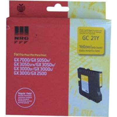 ГЛАВА ЗА RICOH GX 3000/3050N/5050N - Yellow - Gel Ink Cartridge - Type GC21Y - P№ 405535