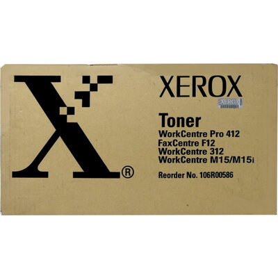 TОНЕР КАСЕТА ЗА XEROX WorkCentre 412/312/M15/M15i/FCF12 - Black - P№ 106R00586