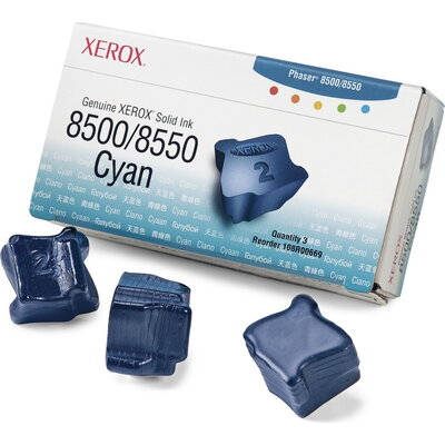 МАСТИЛО ЗА XEROX ColorStix PHASER 8500/8550 - ink 3 Cyan Sticks - OUTLET - P№ 108R00669