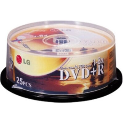 LG DVD+R/8X/CAKE BOX 25 бр.