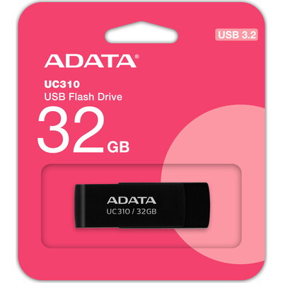 Флаш памет 32GB UC310 ADATA BLACK