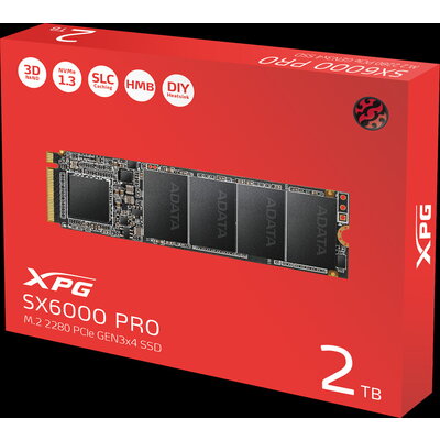 SSD диск ADATA SX6000 PRO 2TB M2 PCIE