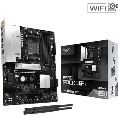 Дънна платка ASROCK B550 ROCK WIFI