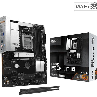 Дънна платка ASROCK B650 ROCK WIFI7
