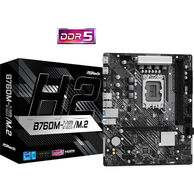 Дънна платка ASROCK B760M-H2/M.2