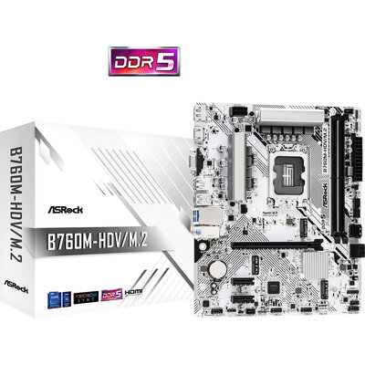 Дънна платка ASROCK B760M-HDV/M.2