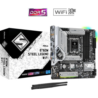 Дънна платка ASROCK B760M STEEL LEGEND WIFI