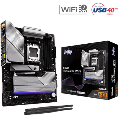 Дънна платка ASROCK X870 LIVEMIXER WIFI
