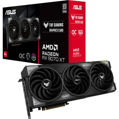 Видео карта ASUS TUF Gaming Radeon RX 9070 XT OC Edition
