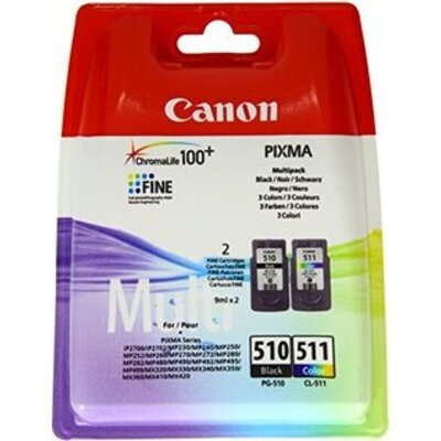 Мастилна касета Canon PG-510 BK / CL-511 Multi pack