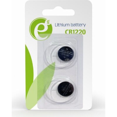 Батерия GEMBIRD Button cell CR1220, 2-pack
