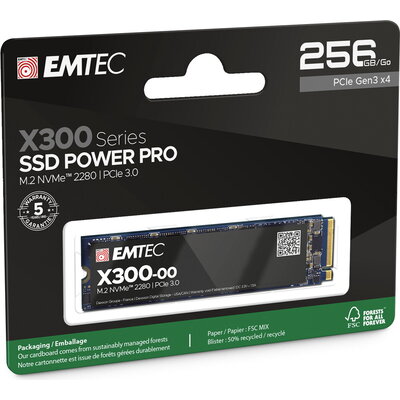 SSD диск EMTEC X300 256G NVMe