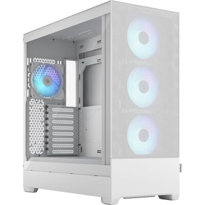 Кутия Fractal Design POP XL AIR RGB White TG CLRT