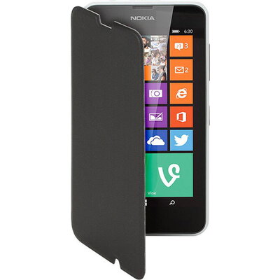 Калъф за телефон Nokia LUMIA 630 FLIP COVER BLACK