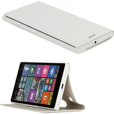 Калъф за телефон Nokia LUMIA 730/735 FLIP COVER WHITE