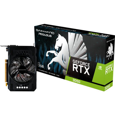 Видео карта Gainward GeForce RTX 3050 Pegasus 6GB