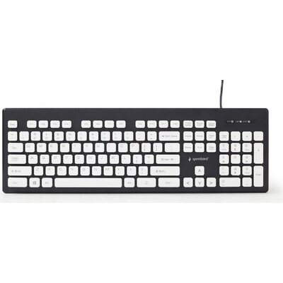 Клавиатура GEMBIRD KB-CH-01, Chocolate keyboard, USB, black